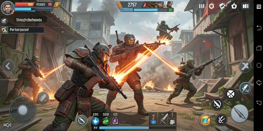 Tampilan gameplay menarik dari 2757 dengan strategi yang mendalam.