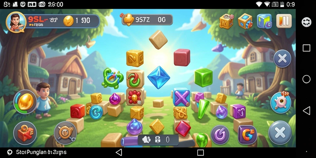 Tampilan gameplay menarik dari 9SL yang penuh tantangan.