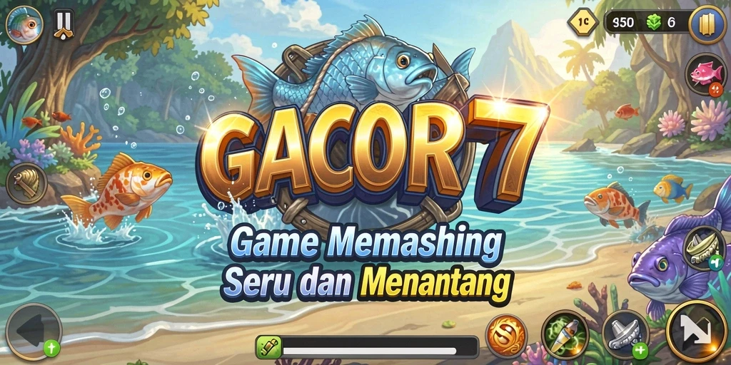 Gameplay Fishing GACOR77 yang seru dan menantang.