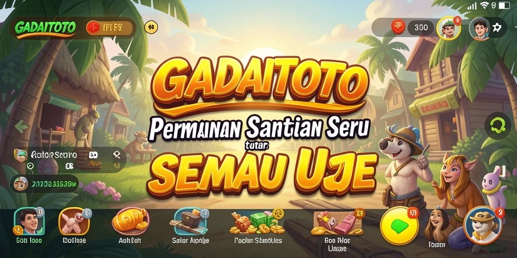 Tangkapan layar GADAITOTO menampilkan momen gameplay yang seru dan menghibur.