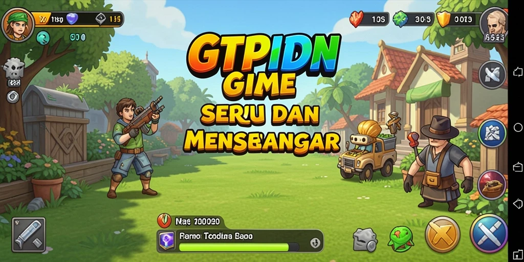 Tampilan gameplay GTPIDN yang seru dan interaktif.