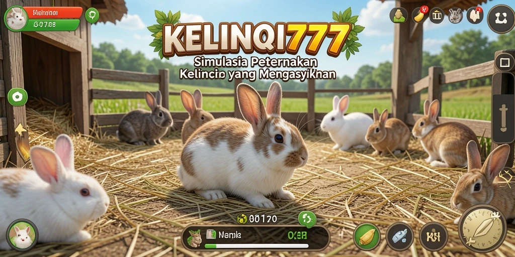 Tampilan gameplay KELINCI777 yang menarik dan interaktif.