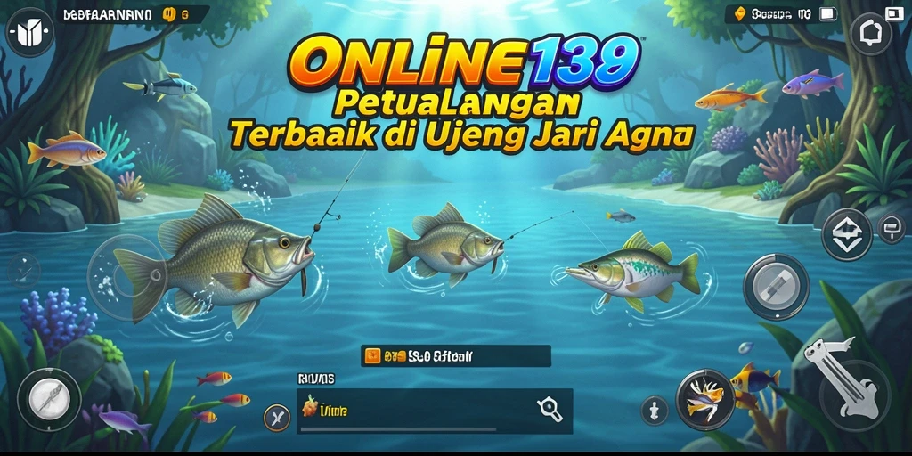 Gameplay menarik dari ONLINE138 yang menampilkan aksi memancing.