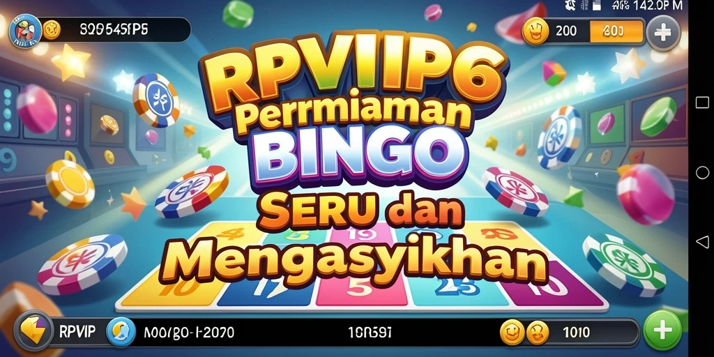 Tampilan gameplay yang menarik dan seru dari RPVIP6 Bingo.