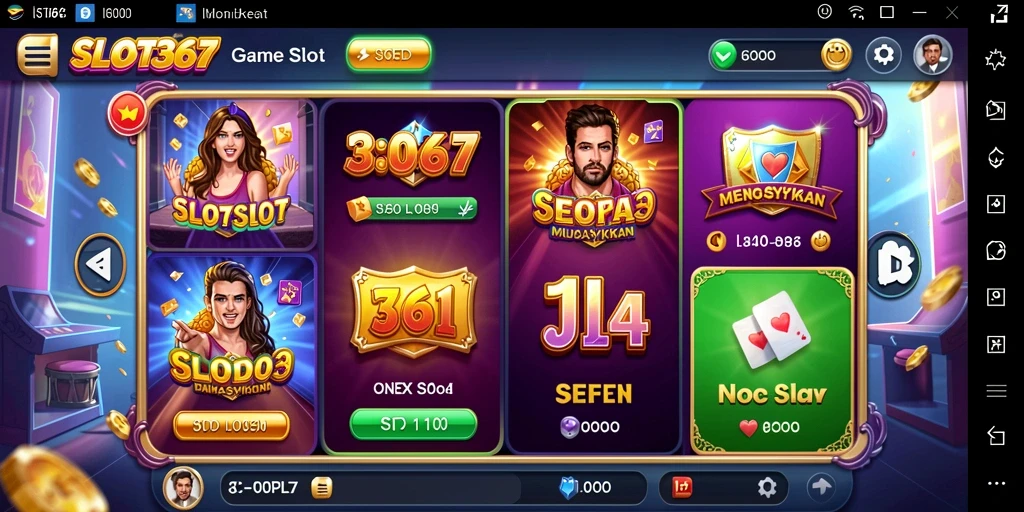 Tampilan menarik dari gameplay SLOT367 yang seru.
