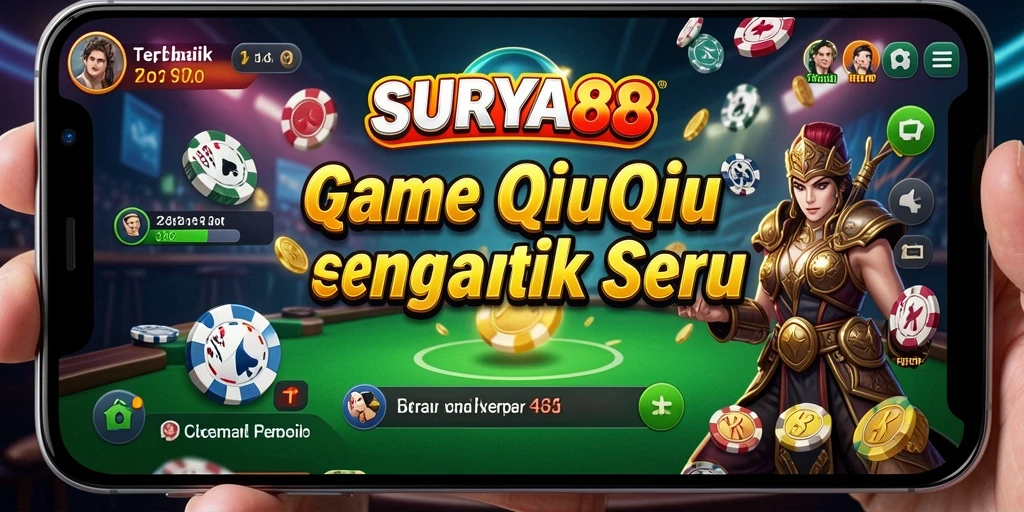 Tampilan gameplay QiuQiu yang seru dan menarik di SURYA88.