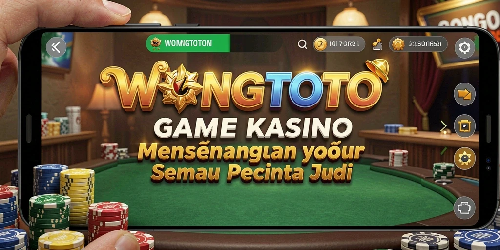 Tampilan menarik dari gameplay WONGTOTO yang menggugah semangat Kasino.
